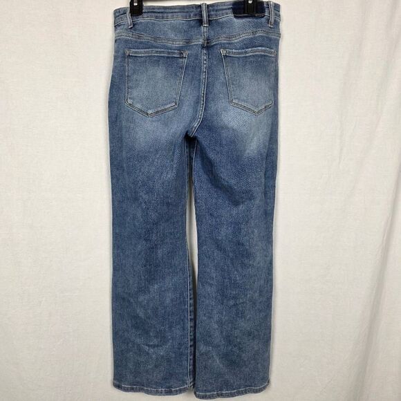 RISEN Jeans Women’s Size 13/31 Straight Leg Denim - Picture 8 of 9